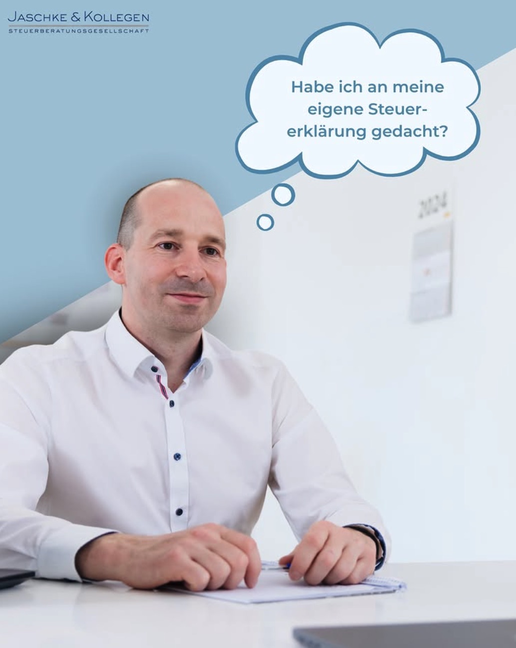 Social Media Beitrag: Steuererklärung