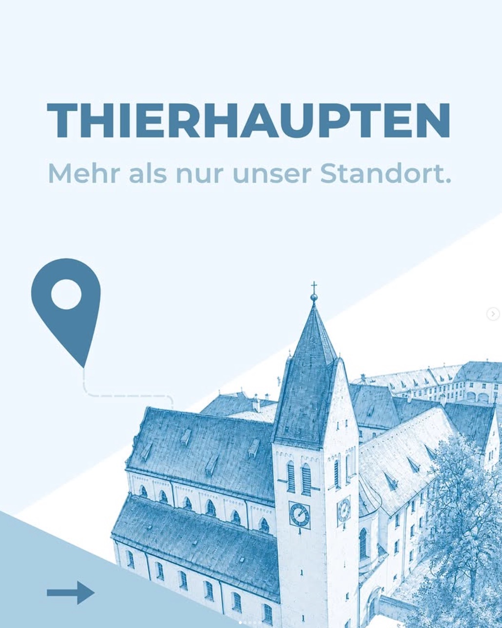 Social Media Beitrag: Standort